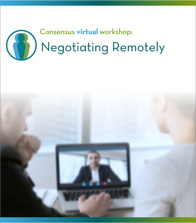 Virtual Workshop on Negotiating Remotely by Phone and Video | Remote Negotiation Training for Leadership